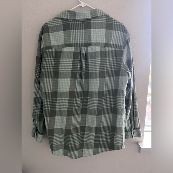 Roxy Flannel Shirt Women’s Size Large - Picture 4 of 6